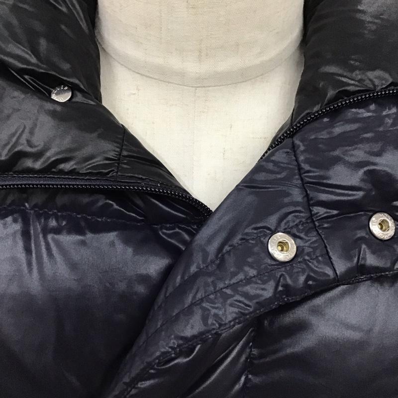 モンクレール MONCLER ジャケット、上着 ダウンジャケット ダウンジャケット アウター ジップアップジャケット 2 ロゴ、文字 紺 / ネイビー /  メンズ USED 古着 中古 10126093