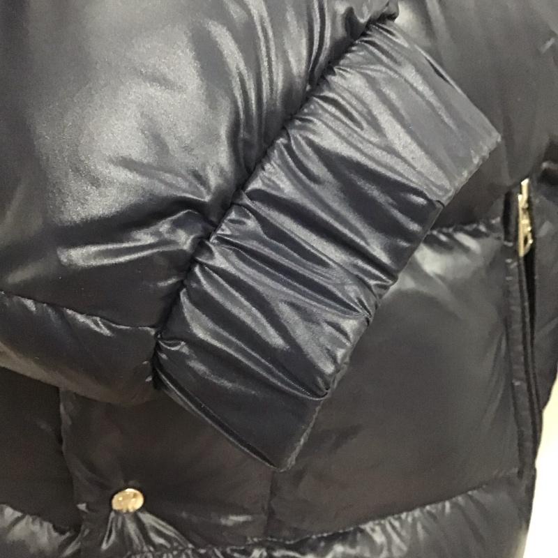 モンクレール MONCLER ジャケット、上着 ダウンジャケット ダウンジャケット アウター ジップアップジャケット 2 ロゴ、文字 紺 / ネイビー /  メンズ USED 古着 中古 10126093