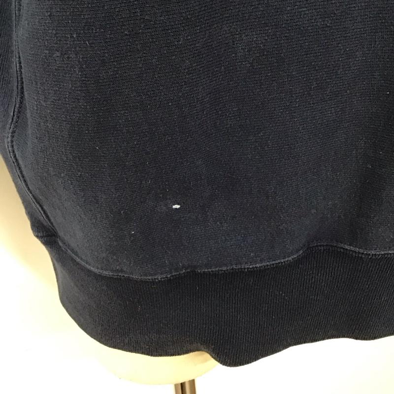 チャンピオン Champion トレーナー 長袖 長袖トレーナー スウェット クルーネック プルオーバー 00s M ロゴ、文字 紺 / ネイビー /  メンズ USED 古着 中古 10126119