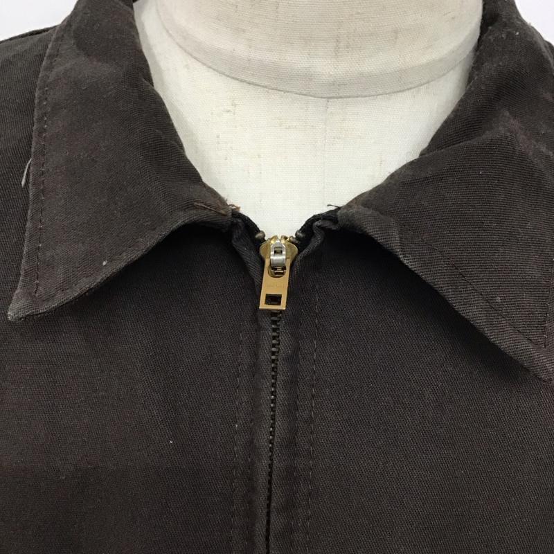 レッドキャップ RED KAP ジャケット、上着 ジャケット、ブレザー ジップアップジャケット アウター 古着 カラージャケット XXL ロゴ、文字 茶 / ブラウン /  メンズ USED 古着 中古 10126125