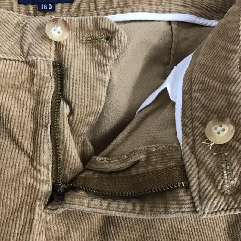 ラルフローレン RALPHLAUREN パンツ デニム、ジーンズ コーデュロイパンツ スリムパンツ カジュアルパンツ ストレッチパンツ 160cm 無地 ベージュ / ベージュ /  ボーイズ USED 古着 中古 10126128