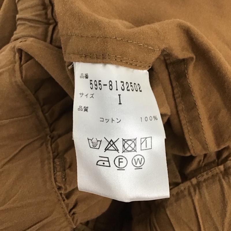 エムエイチエル MHL. スカート ロングスカート ロングスカート フレアスカート カジュアルスカート 1 無地 茶 / ブラウン /  レディース USED 古着 中古 10126137