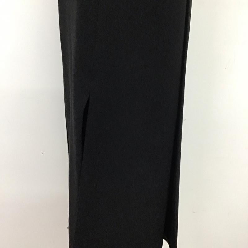 ザラ ZARA ベスト ベスト ロングベスト ノースリーブ バックスリット S 無地 黒 / ブラック /  レディース USED 古着 中古 10126138