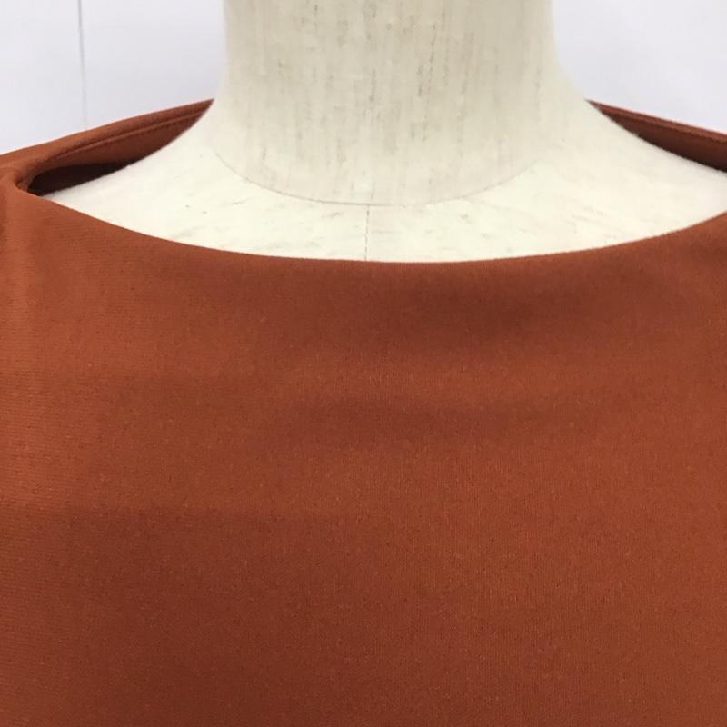ザラ ZARA ワンピース ロングスカート ロングワンピース ノースリーブワンピース フレアスカート M 無地 茶 / ブラウン /  レディース USED 古着 中古 10126142