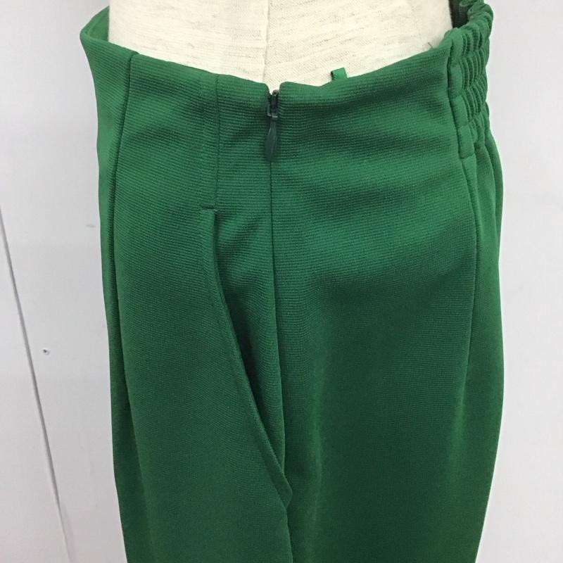 ローリーズファーム LOWRYS FARM スカート ロングスカート ロングスカート タイトスカート バックスリット L 無地 緑 / グリーン /  レディース USED 古着 中古 10126149