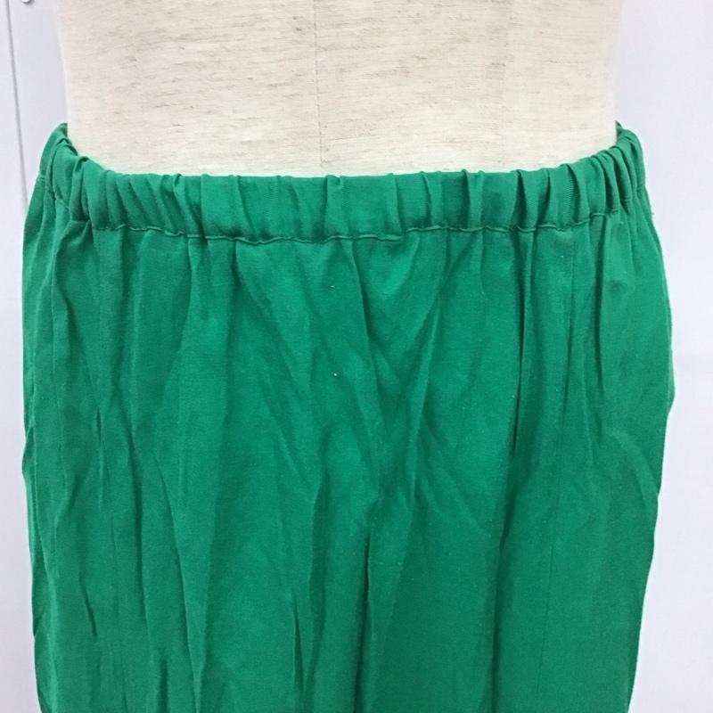 レプシィム LEPSIM スカート ロングスカート FREE 無地 緑 / グリーン /  レディース USED 古着 中古 10126151