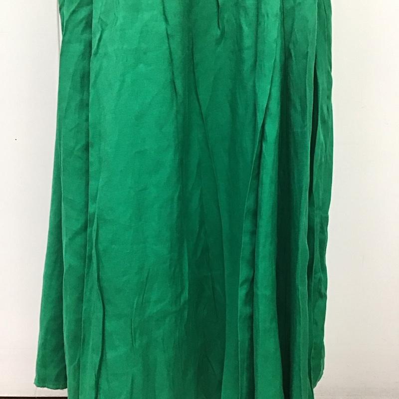 レプシィム LEPSIM スカート ロングスカート FREE 無地 緑 / グリーン /  レディース USED 古着 中古 10126151