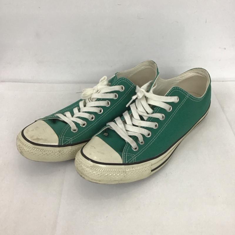 コンバース CONVERSE スニーカー スニーカー 1SC562 ALL STAR US COLORS OX 27.5cm ローカット 27.5cm ロゴ、文字 緑 / グリーン /  メンズ USED 古着 中古 10126154