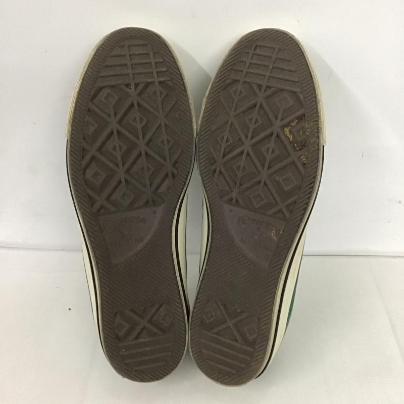 コンバース CONVERSE スニーカー スニーカー 1SC562 ALL STAR US COLORS OX 27.5cm ローカット 27.5cm ロゴ、文字 緑 / グリーン /  メンズ USED 古着 中古 10126154