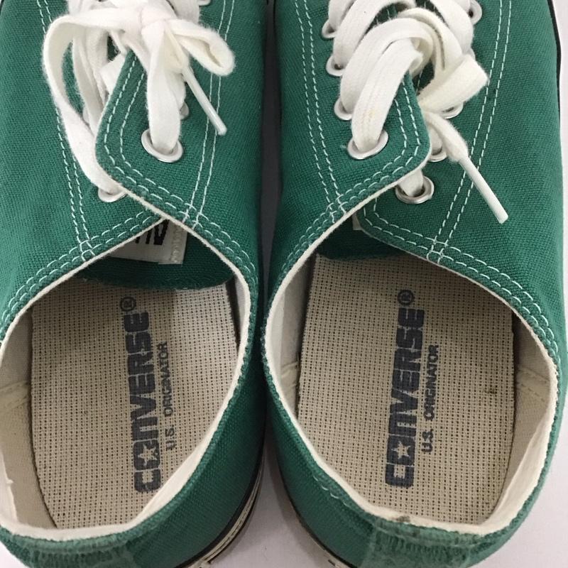 コンバース CONVERSE スニーカー スニーカー 1SC562 ALL STAR US COLORS OX 27.5cm ローカット 27.5cm ロゴ、文字 緑 / グリーン /  メンズ USED 古着 中古 10126154