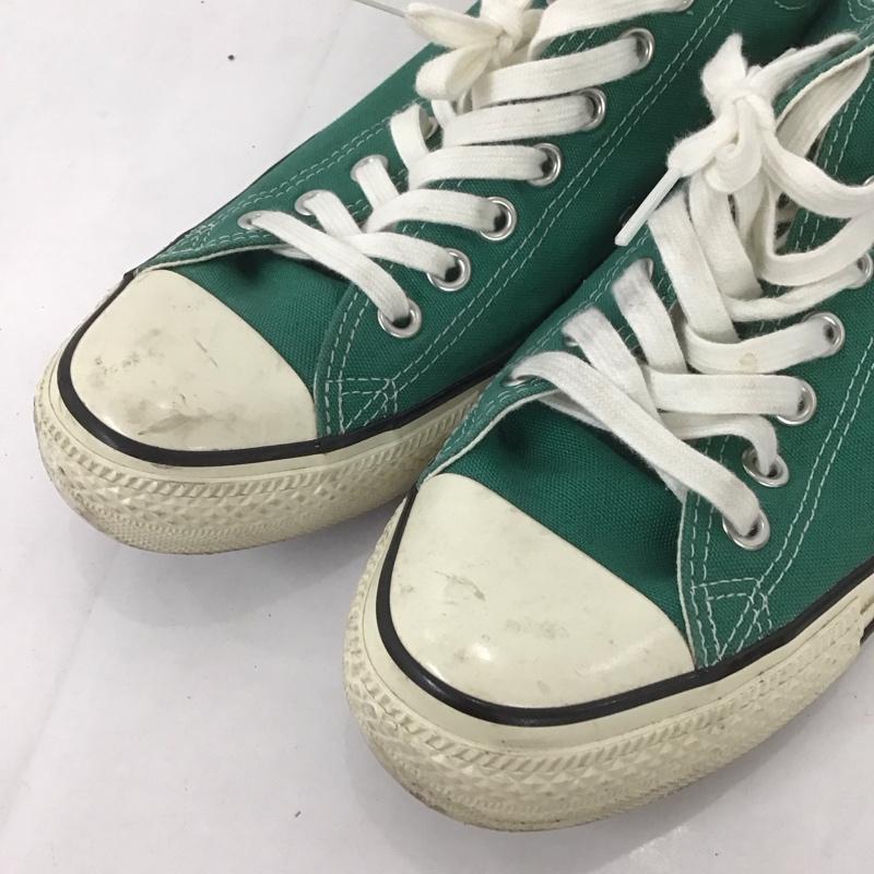 コンバース CONVERSE スニーカー スニーカー 1SC562 ALL STAR US COLORS OX 27.5cm ローカット 27.5cm ロゴ、文字 緑 / グリーン /  メンズ USED 古着 中古 10126154