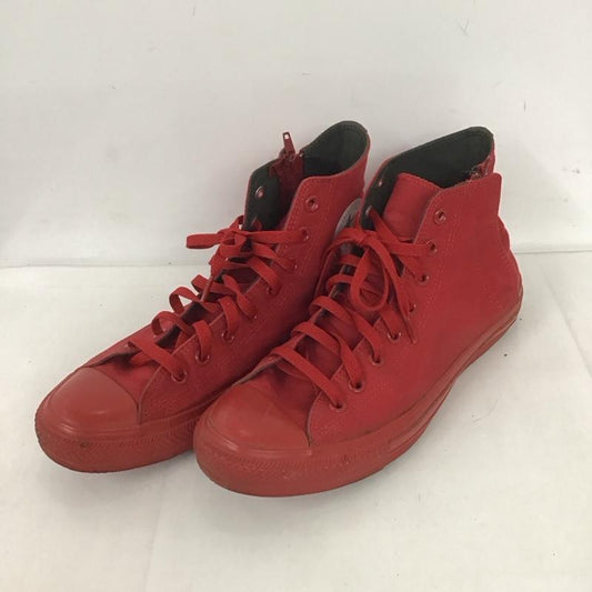 コンバース CONVERSE スニーカー スニーカー 1CK367 FLAPZIP HI 28cm 28.0cm ロゴ、文字 赤 / レッド /  メンズ USED 古着 中古 10126157