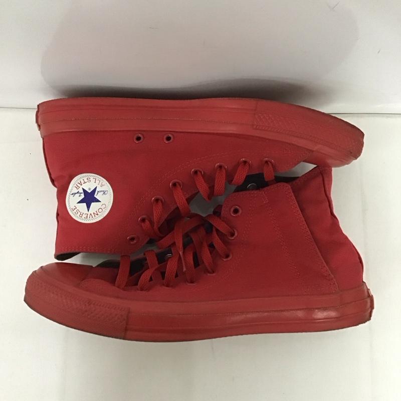 コンバース CONVERSE スニーカー スニーカー 1CK367 FLAPZIP HI 28cm 28.0cm ロゴ、文字 赤 / レッド /  メンズ USED 古着 中古 10126157