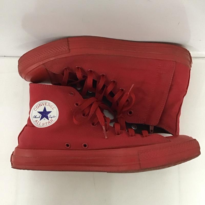 コンバース CONVERSE スニーカー スニーカー 1CK367 FLAPZIP HI 28cm 28.0cm ロゴ、文字 赤 / レッド /  メンズ USED 古着 中古 10126157