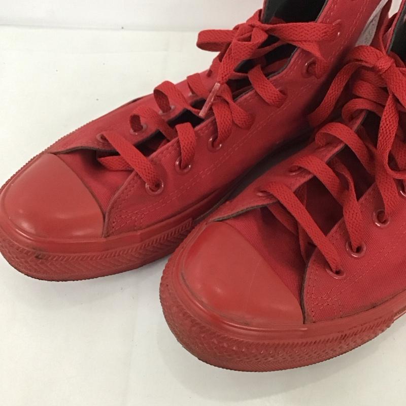 コンバース CONVERSE スニーカー スニーカー 1CK367 FLAPZIP HI 28cm 28.0cm ロゴ、文字 赤 / レッド /  メンズ USED 古着 中古 10126157
