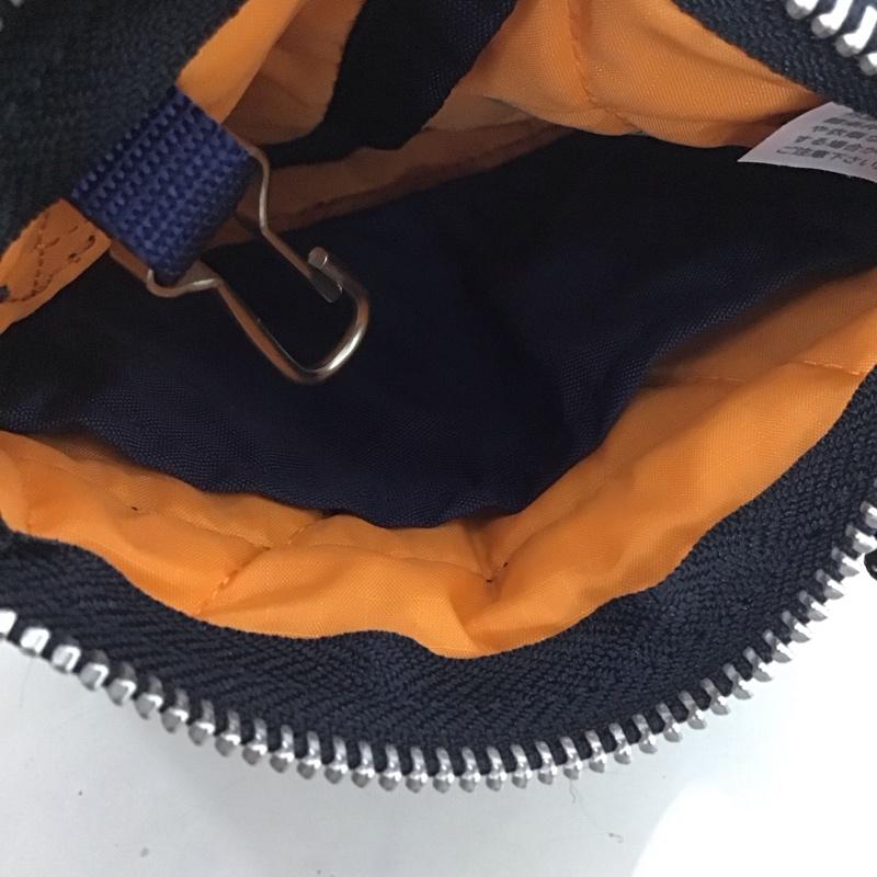 ポーター PORTER ショルダーバッグ ショルダーバッグ ミニショルダーポーチ FORCE ロゴ、文字 紺 / ネイビー /  メンズ USED 古着 中古 10126161