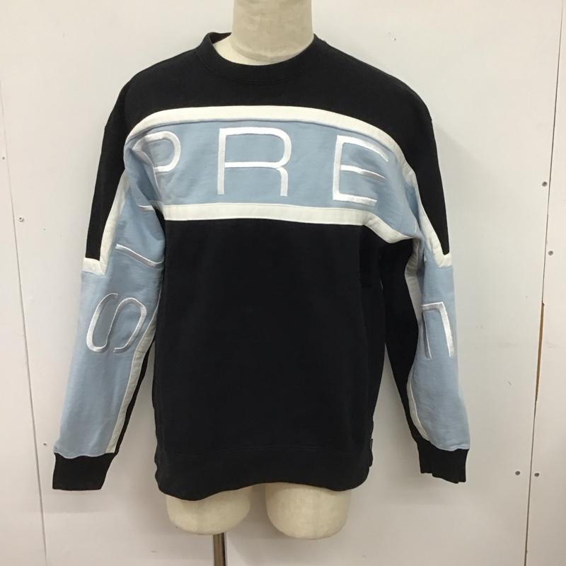 シュプリーム Supreme トレーナー 長袖 長袖トレーナー 肉厚トレーナー スリーブロゴトレーナー M ロゴ、文字 黒 / ブラック /  メンズ USED 古着 中古 10126165
