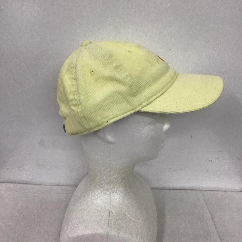 カーハート Carhartt 帽子 キャップ I028955 HARLEM CAP コーデュロイ ワンポイント 黄 / イエロー /  レディース USED 古着 中古 10126168