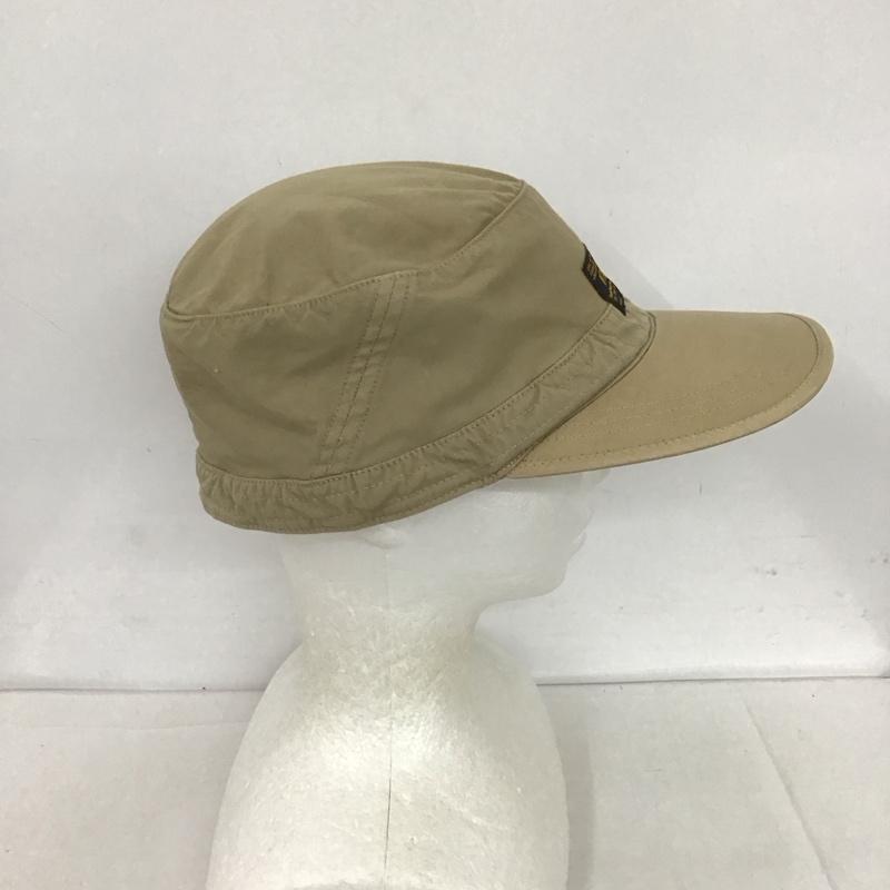 ダブルタップス WTAPS 帽子 キャップ ワークキャップ ロゴ、文字 ベージュ / ベージュ /  メンズ USED 古着 中古 10126170