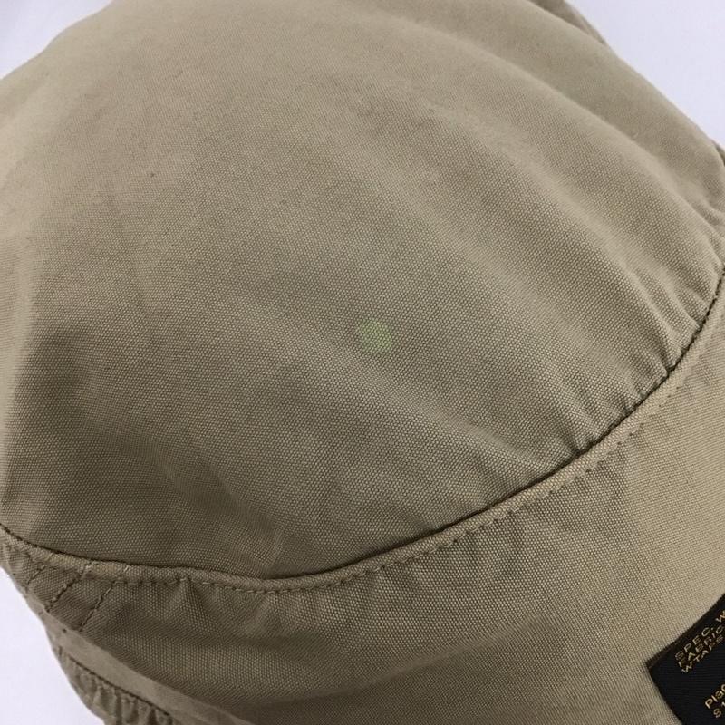 ダブルタップス WTAPS 帽子 キャップ ワークキャップ ロゴ、文字 ベージュ / ベージュ /  メンズ USED 古着 中古 10126170