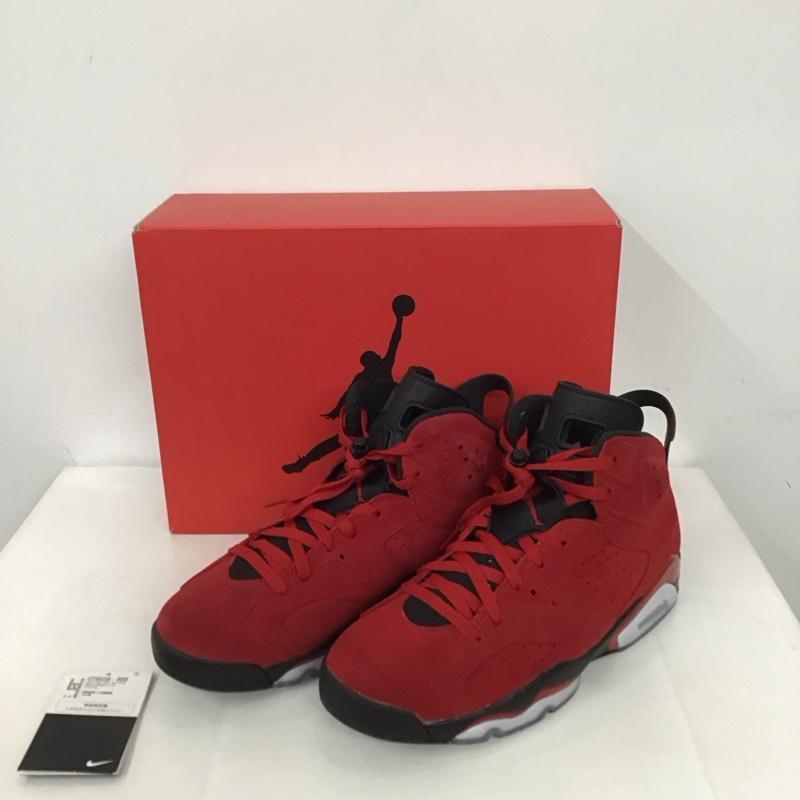 ナイキ NIKE スニーカー スニーカー CT8529-600 AIR JORDAN 6 RETRO 27.5cm 箱有 27.5cm ロゴ、文字 黒 / ブラック / X 赤 / レッド /  メンズ USED 古着 中古 10126172