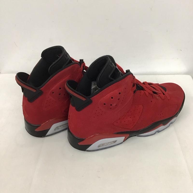 ナイキ NIKE スニーカー スニーカー CT8529-600 AIR JORDAN 6 RETRO 27.5cm 箱有 27.5cm ロゴ、文字 黒 / ブラック / X 赤 / レッド /  メンズ USED 古着 中古 10126172