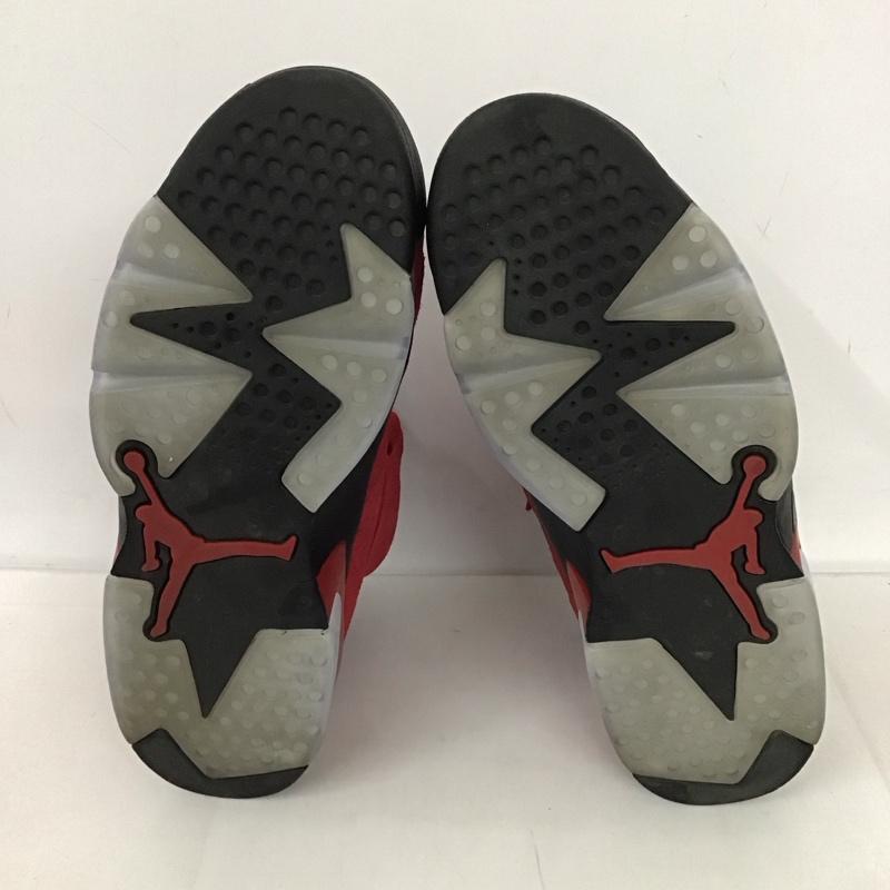 ナイキ NIKE スニーカー スニーカー CT8529-600 AIR JORDAN 6 RETRO 27.5cm 箱有 27.5cm ロゴ、文字 黒 / ブラック / X 赤 / レッド /  メンズ USED 古着 中古 10126172