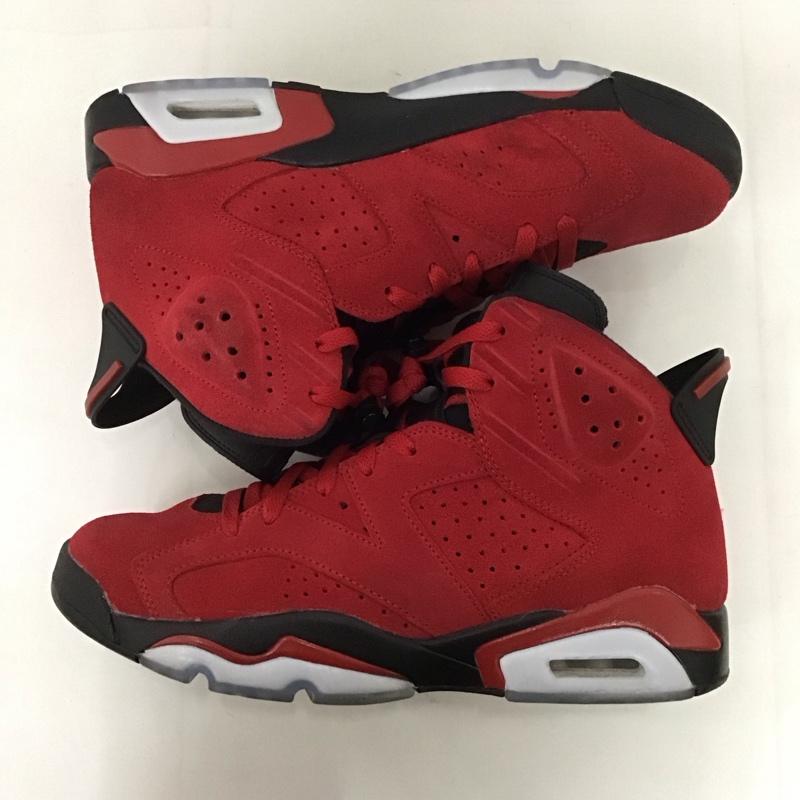 ナイキ NIKE スニーカー スニーカー CT8529-600 AIR JORDAN 6 RETRO 27.5cm 箱有 27.5cm ロゴ、文字 黒 / ブラック / X 赤 / レッド /  メンズ USED 古着 中古 10126172