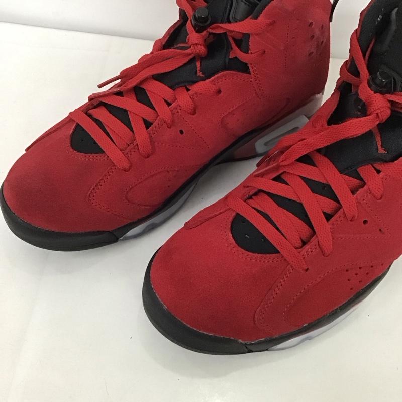 ナイキ NIKE スニーカー スニーカー CT8529-600 AIR JORDAN 6 RETRO 27.5cm 箱有 27.5cm ロゴ、文字 黒 / ブラック / X 赤 / レッド /  メンズ USED 古着 中古 10126172