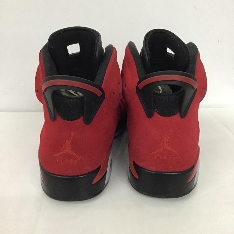 ナイキ NIKE スニーカー スニーカー CT8529-600 AIR JORDAN 6 RETRO 27.5cm 箱有 27.5cm ロゴ、文字 黒 / ブラック / X 赤 / レッド /  メンズ USED 古着 中古 10126172