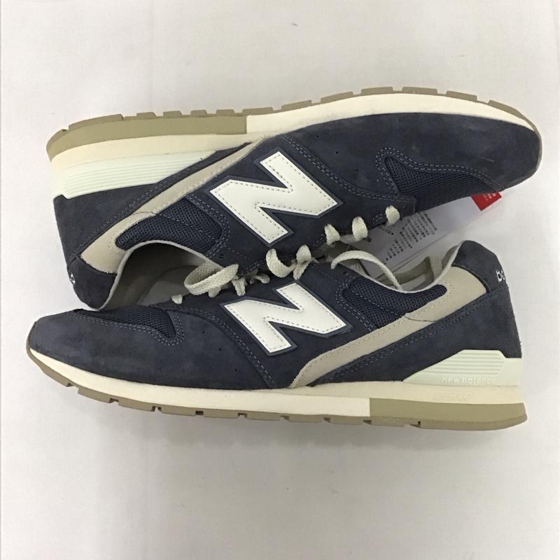 ニューバランス New Balance スニーカー スニーカー CM996 UP2 28cm 28.0cm ロゴ、文字 紺 / ネイビー /  メンズ USED 古着 中古 10126177