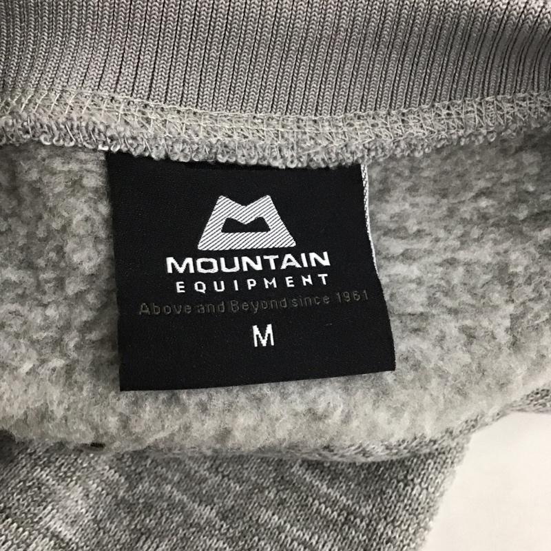 マウンテンイクイップメント MOUNTAIN EQUIPMENT ニット、セーター 長袖 427166 ニットフリースセーター クルーネックカットソー M 無地 灰 / グレー /  メンズ USED 古着 中古 10126179