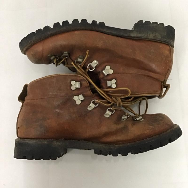 ダナー Danner ブーツ ショートブーツ 6490 マウンテントレイル 9.5D 70年代 80年代 無地 茶 / ブラウン /  メンズ USED 古着 中古 10126180