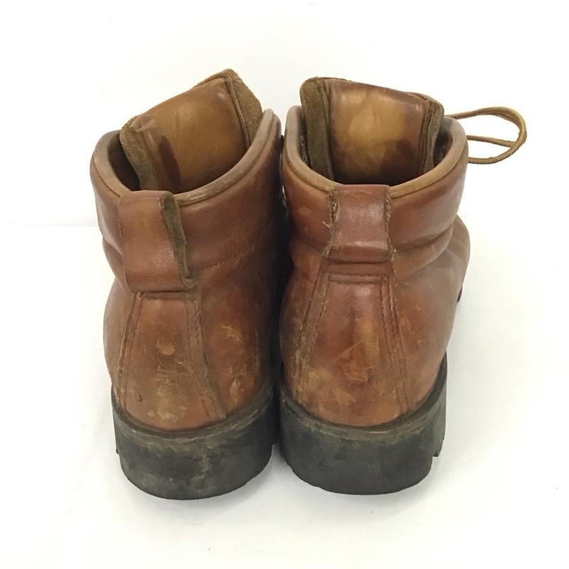 ダナー Danner ブーツ ショートブーツ 6490 マウンテントレイル 9.5D 70年代 80年代 無地 茶 / ブラウン /  メンズ USED 古着 中古 10126180