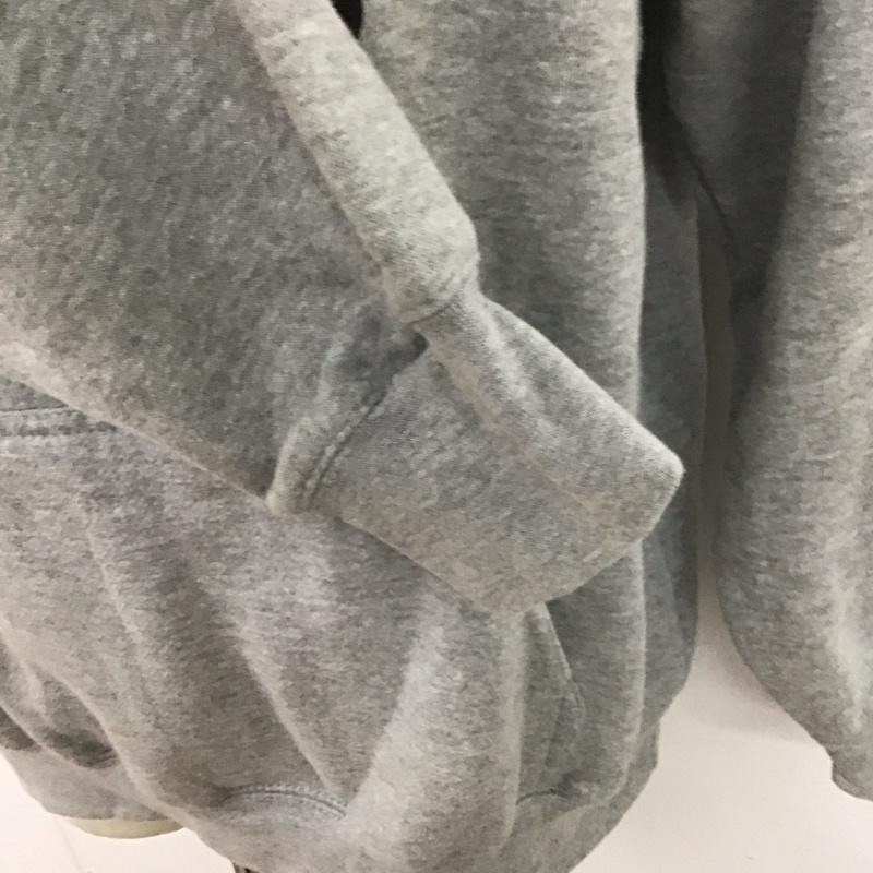アディダスオリジナルス adidas originals パーカー 長袖 ab8290 プルオーバーフーディ 長袖プルオーバーパーカー ロゴ、文字 灰 / グレー /  メンズ USED 古着 中古 10126182