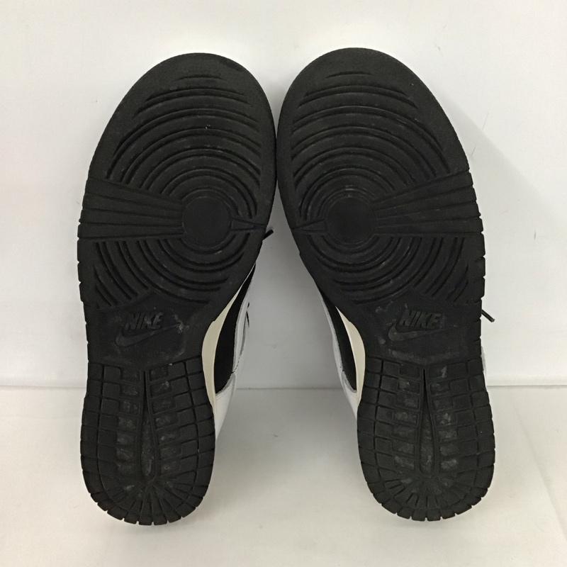 ナイキ NIKE スニーカー スニーカー D07423-900 BY YOU DUNK LOW 27cm 27.0cm ロゴ、文字 白 / ホワイト / X 黒 / ブラック /  メンズ USED 古着 中古 10126184