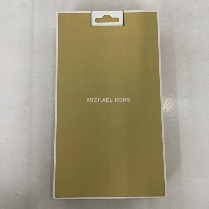マイケルコース MICHAEL KORS ファッション小物 ファッション小物 MKSTTCBRWFLIP2267 iPhone 14 Pro Max 手帳型 iPhoneケース ロゴ、文字 茶 / ブラウン /  レディース USED 古着 中古 10126198