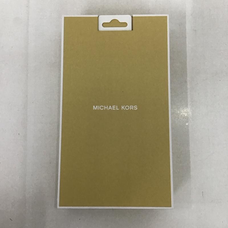 マイケルコース MICHAEL KORS ファッション小物 ファッション小物 MKSTTCBRWFLIP2261P 手帳型 iPhoneケース iPhone 14 Pro ロゴ、文字 茶 / ブラウン /  レディース USED 古着 中古 10126208