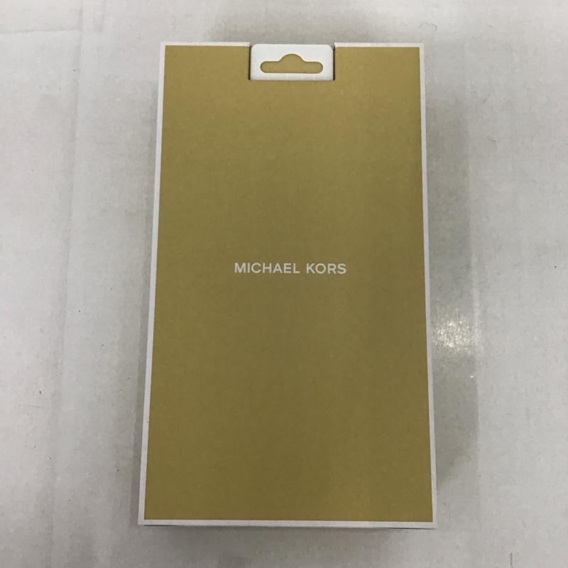 マイケルコース MICHAEL KORS ファッション小物 ファッション小物 MKSTTCBRWFLIP2261 iPhoneケース 手帳型 iPhone 14 Folio Case Stripe With Tassel Charm for MagSafe ロゴ、文字 茶 / ブラウン /  レディース USED 古着 中古 10126209
