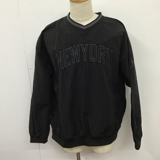 ラファイエット Lafayette カットソー 長袖 長袖カットソー Vネックカットソー ナイロンジャケット プルオーバー L ロゴ、文字 黒 / ブラック /  メンズ USED 古着 中古 10126226
