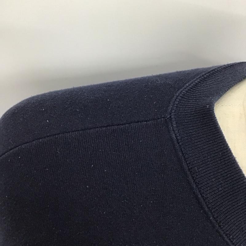 古着 USED トレーナー 長袖 長袖トレーナー スウェット クルーネックプルオーバー 古着 90s XL ロゴ、文字 紺 / ネイビー /  メンズ USED 古着 中古 10126236
