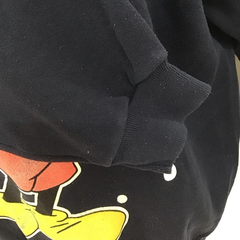 古着 USED トレーナー 長袖 長袖トレーナー スウェット クルーネックプルオーバー 古着 90s XL ロゴ、文字 紺 / ネイビー /  メンズ USED 古着 中古 10126236