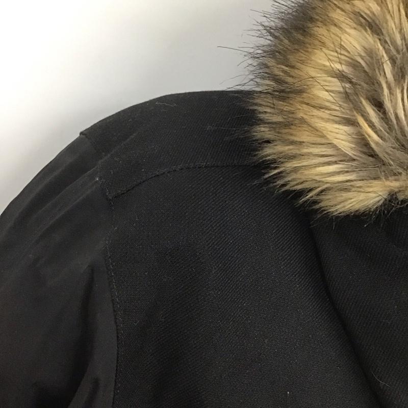 ザノースフェイス THE NORTH FACE ジャケット、上着 ジャンパー、ブルゾン nf0a2rfu BDFDDOWNPARKA ダウンジャケット アウター M ロゴ、文字 黒 / ブラック /  メンズ USED 古着 中古 10126239