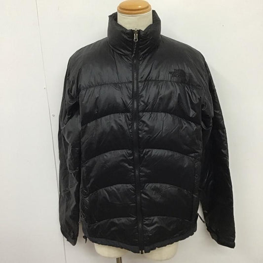 ザノースフェイス THE NORTH FACE ジャケット、上着 ジャケット、ブレザー nd18200 アコンカグアダウンジャケット アウター ジップアップジャケット XL ロゴ、文字 黒 / ブラック /  メンズ USED 古着 中古 10126250
