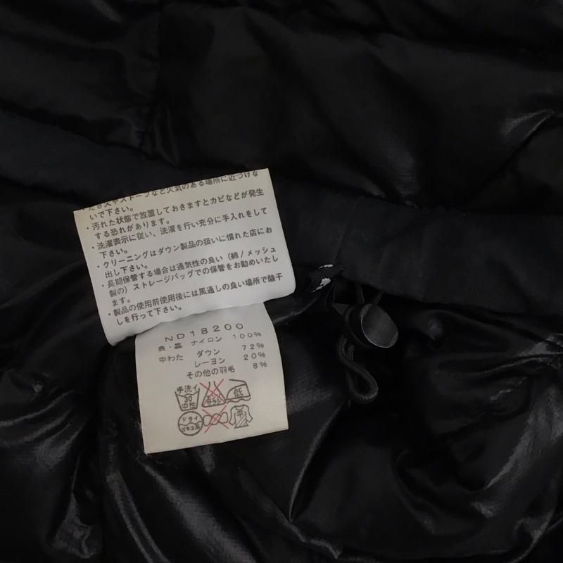ザノースフェイス THE NORTH FACE ジャケット、上着 ジャケット、ブレザー nd18200 アコンカグアダウンジャケット アウター ジップアップジャケット XL ロゴ、文字 黒 / ブラック /  メンズ USED 古着 中古 10126250