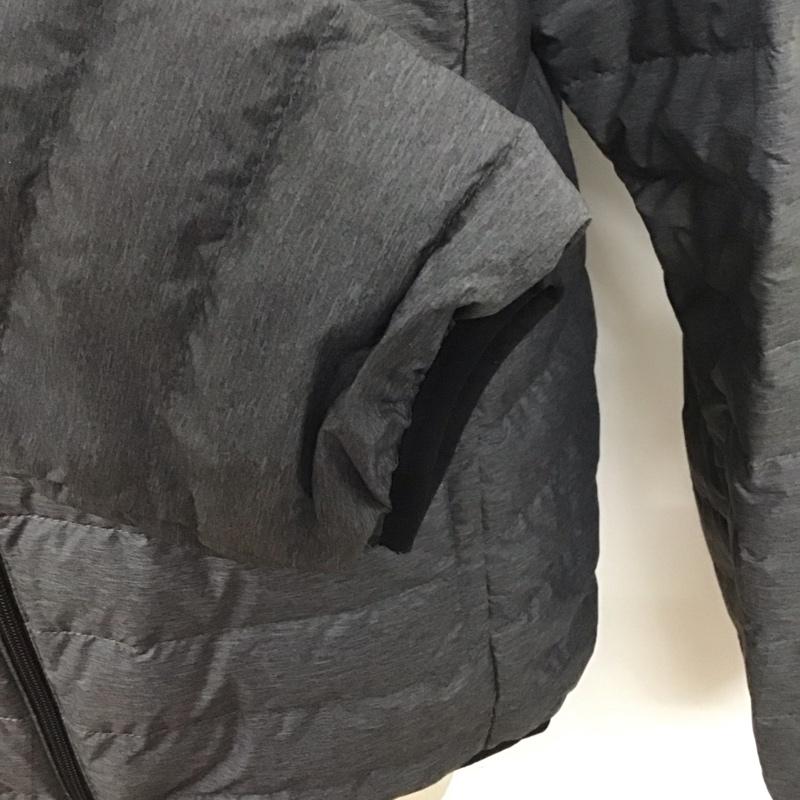 アウトドアプロダクツ OUTDOOR PRODUCTS ジャケット、上着 ジャケット、ブレザー 206218003 ダウンジャケット ジップアップジャケット アウター XXL ロゴ、文字 灰 / グレー /  メンズ USED 古着 中古 10126251