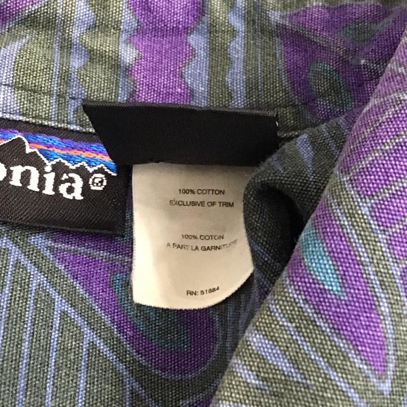 パタゴニア patagonia シャツ、ブラウス 長袖 長袖シャツ 総柄シャツ カラーシャツ ポケットシャツ L 総柄 マルチカラー / マルチカラー /  メンズ USED 古着 中古 10126256