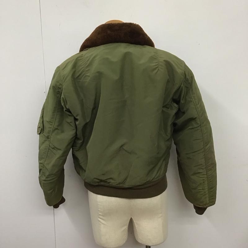 バズリクソンズ Buzz Rickson s ジャケット、上着 ジャンパー、ブルゾン ミリタリージャケット ジップアップジャケット アウター 40 無地 カーキ / カーキ /  メンズ USED 古着 中古 10126263