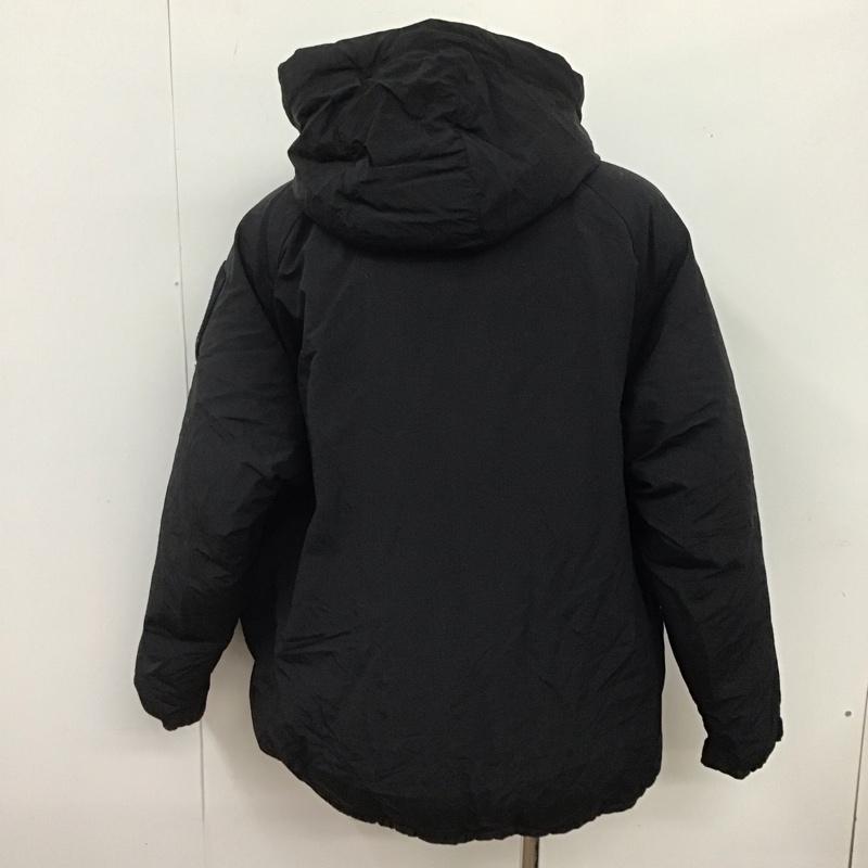 ナンガ NANGA ジャケット、上着 ジャケット、ブレザー 15638400010 ジップアップパーカー アウター ダウンジャケット S ロゴ、文字 黒 / ブラック /  メンズ USED 古着 中古 10126272