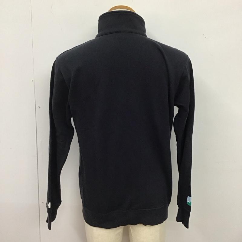 ヘリーハンセン HELLY HANSEN ジャケット、上着 ジャケット、ブレザー ジップアップジャケット アウター スウェット M ロゴ、文字 紺 / ネイビー /  メンズ USED 古着 中古 10126284